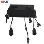 international power usb desktop pop up socket outlet/ multimedia hidden