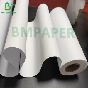 Buy cheap 36&quot; X 500' White Bond Plotter Paper Roll 3&quot; Core Uncoated Smooth product
