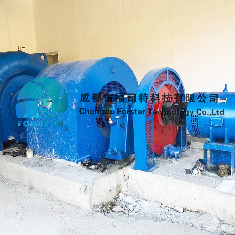 Compact Structure Hydro Turbine Generator For 30m Water Head High Efficiency