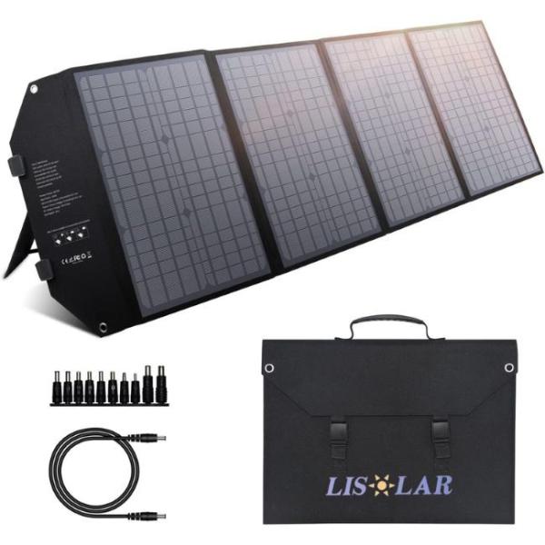 Quality Waterproof Solar Folding Bag Lightweight 100W Portable Solar Panel Kit for sale