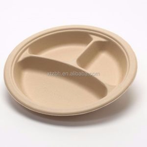 Automatic Bagasse Tableware Making Machine , Biodegradable Plates Machine 120kw