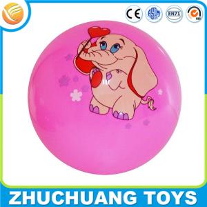 China pvc inflatable pink elephant custom print ball balloon on sale