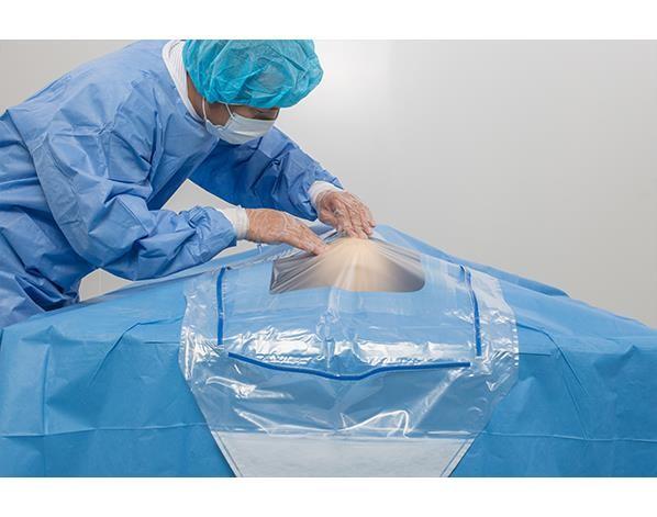 Quality CE ISO Approved Disposable Surgical Sterile Craniotomy Drape Pack for sale