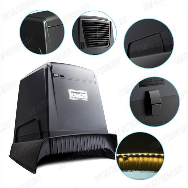 35W 60W 80W F800 Desktop Fume Extractor Smoke Purifying Filter Quiet Operation