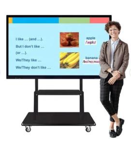 Buy cheap IR Touch Lcd Monitors OEM , 10 Points Infrared Interactive Touch Screen LCD Monitor product