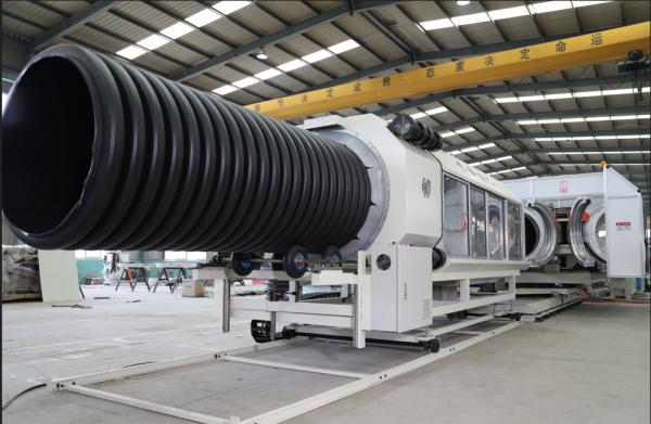 Quality Large Plastic DWC Pipe Manufacturing Machine Corrugated Pipe Making Machine for sale