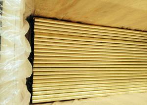 Inside Cleaned Brass Round Tubing , Steam Ejector Copper Nickel Alloy Tubing