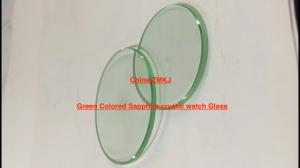 30-50mm Transparent Sapphire Crystal Watch Case Plate For Wrist Watch Optical Glass