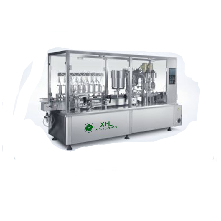 XHL-DYG4/1/1 Aseptic Large Glass Bottle Injection Filling Line