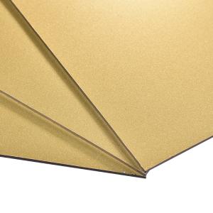 Impact Resistant Sparkle Aluminum Composite Panel A2/B1 Fireproof Grade with Surface Gloss ≥60%