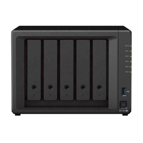 DiskStation Network Storage DS1522+ 3.5in SATA HDD+2.5" SATA SSD