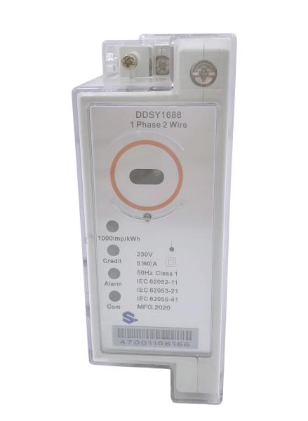 Quality STE18-D Dinrail Mount Single Phase Split Electricity Meter with CIU for sale