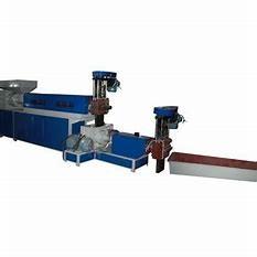 Quality conical twin screw Hot Cut PVC Pelletizing Machine Extruder hard granules for sale