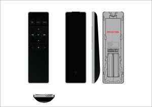 Portable TV Box Remote Control , Remote Control For Cable Box Compact Design