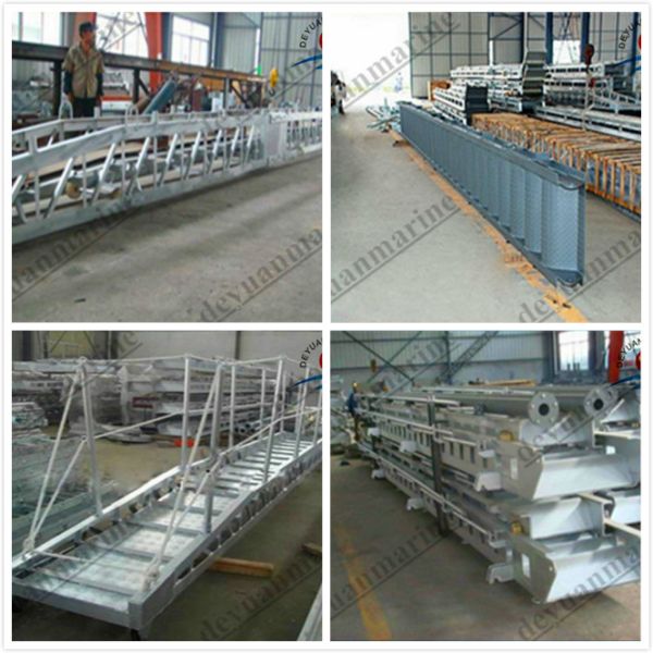 Customized Secure Ship Gangway Fixed High Intensity With Movable Hook