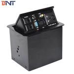 Aluminum Brushed Desk Multiple Socket with RJ45 For Meeting Table