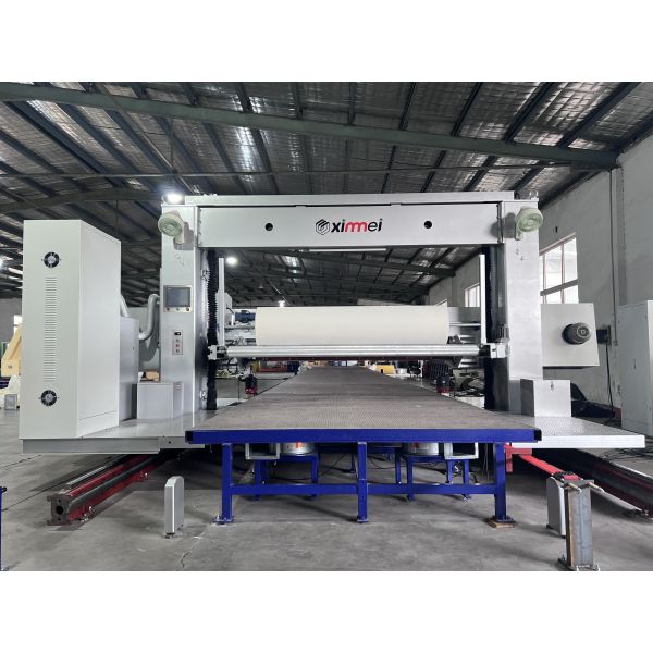 Automatic Linear Motion Guide Foam Sponge Horizontal Cutting Machine infinite length