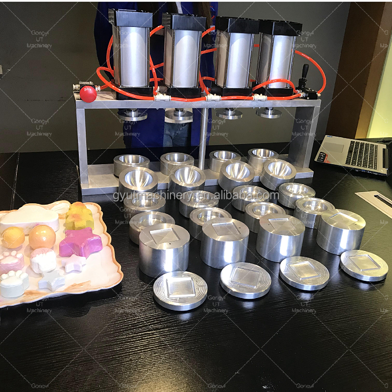 High Productivity Press Shampoo Bar Bubble Bath Bomb Ball Fizzer Making Press Machine