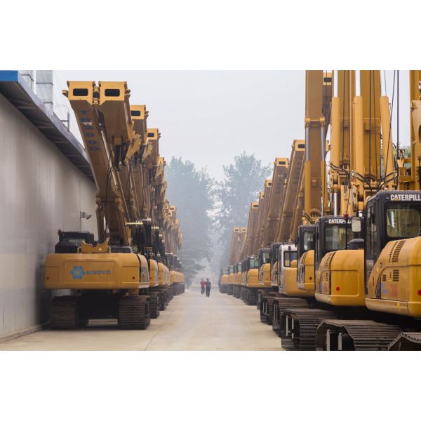 60KJ 30m Depth 400mm Dia Hydraulic Piling Rig