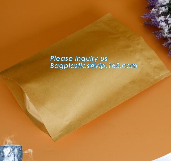 Custom Printing Recycled Brown Kraft Paper Bags,Custom Printed Factory Glassine Paper Bread Small Brown Bag, bagease