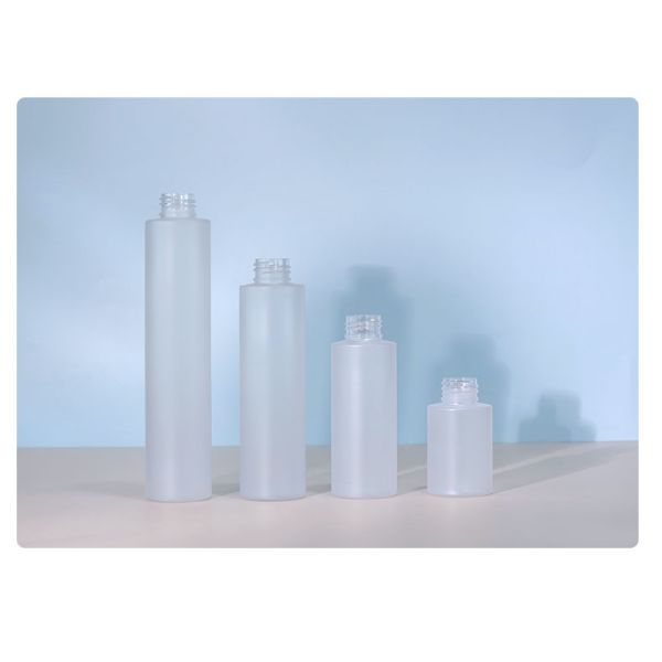 150ml 200ml PET Plastic Bottle with Pump for Luxury Bottle Skincare Face Cream Body Lotion and Serum Oil Screen Printing