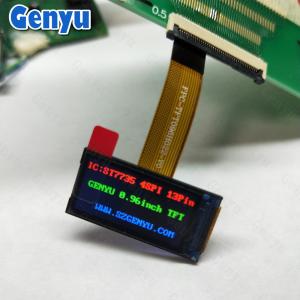 Buy cheap Compact 0.96 Inch TFT LCD Display 80x160 Pixels 14pin ZIF Connect SPI Interface product