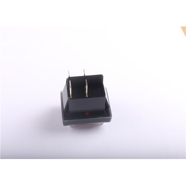 Small 16A T100 Waterproof Rocker Switch 100M Ω Insulation Resistance With Dust Cover