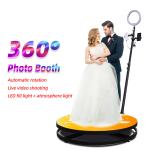 Rotating 360 Photo Booth Machine Automatic Remote Control For Events