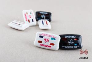 Security System Lapel EAS Shop Security Tags Two Tubes Ink Pin ROHS Approved