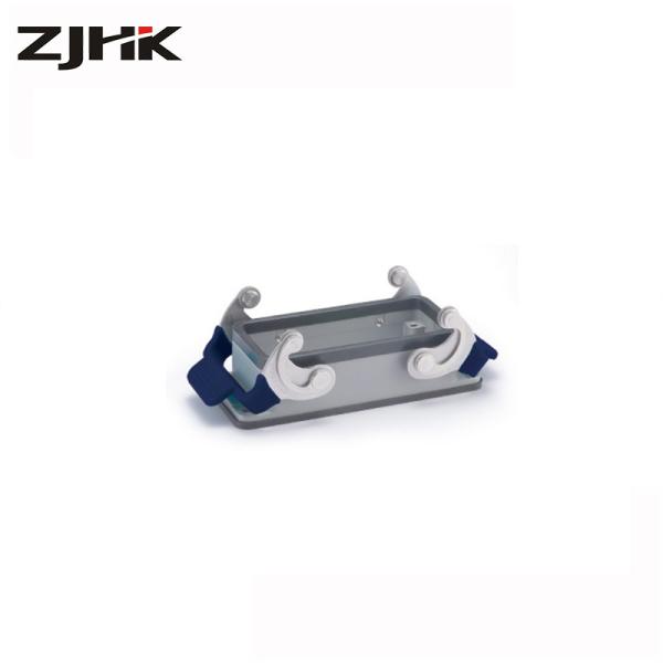 Quality H16B - BK - 2L Heavy Duty Multi Pin Connectors Bulkhead With SS304 Double Levers for sale