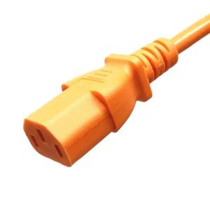 China IEC C13 C14 UL 10A 250V Extension Cord c13 to c14 Power Cord on sale