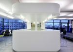 Solid Surface Large Bar Counter Scratch Resistant ISO Certificate