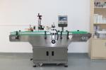 Carton Labeling Machine for Automatic Application of Stickers on Cylindrical