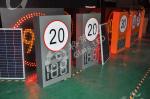 Highway Vehicle Speed Test Radar LED Display Single Radar Speed Sign Dual