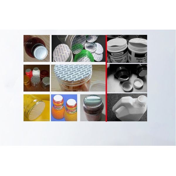 Pharmaceutical Water Cooled Continuous Induction Sealing Machine For Plastic Bottles