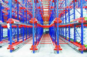 Buy cheap High Accessing Rate Radio Shuttle Racking , High Load Pallet Runner System product