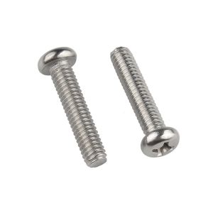 5mm Stainless Steel Pan Head Screws GB818 DIN7982 OEM Available