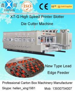 China Energy-Saving Slotting Die-Cutting Flexo Label Printing Machine 18.5kw - 30kw on sale