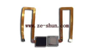 Black Fingerprint Mobile Phone Flex Cable Metal For Huawei Mate 7