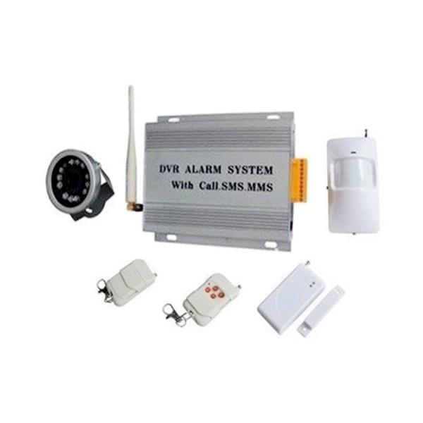 Quality GSM/MMS home alarm system with waterproofing and IR camera for sale