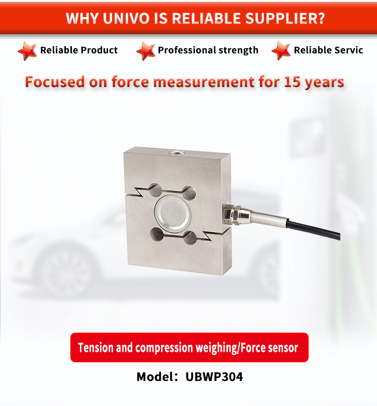 High- Tension and Compression Weighing Force Sensor for Precision Weighing from Univo