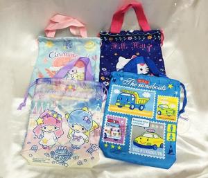 China Small Personalized Drawstring Bags , Canvas Printed Drawstring Bag For Lipstick on sale