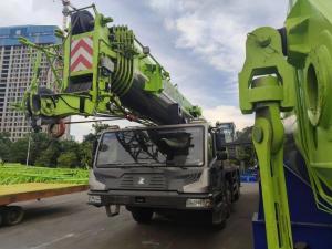 Buy cheap QY70 Refurbished Truck Mounted Crane Telescopic Boom Crane 70 Ton product
