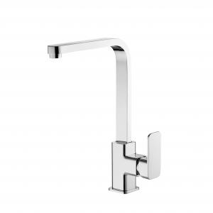 China High Arch Metal Kitchen Mixer Faucet 363mm High Countertop Sink Taps on sale