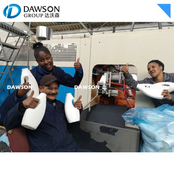 3L 75mm Fully Automatic Blow Molding Machine 4.8t Plasticization HDPE Bottle