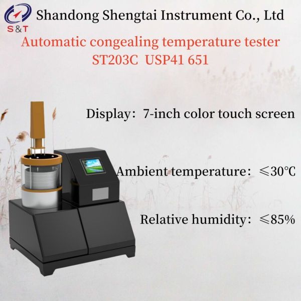 Power Phenol Congealing Temperature Tester High Accuracy