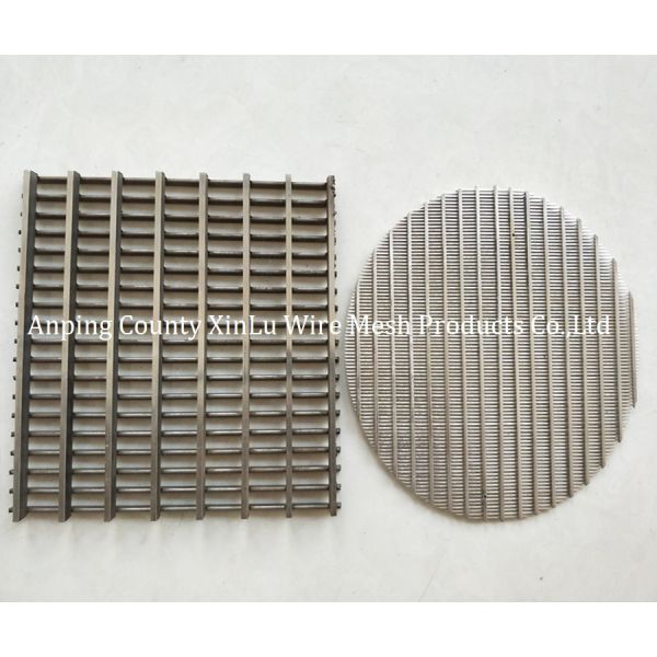 Customizable Wire Wrapped Sceen Panel 0.4-3m Width 1m Length 3.0x10mm Support Wire