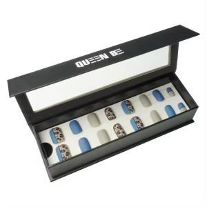 Buy cheap Custom Logo Luxury Empty False Nail Gift Box for Press On Nails Packaging product