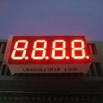 Ultra White 0.36" Common Cathode 4 Digit 7 Segment Led Display For Humidity