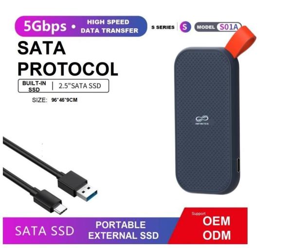 Quality High Speed Data Transfer SATA External SSD Drive 5gbps For Server Desktop for sale